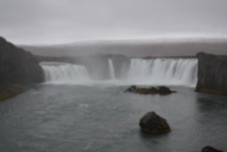 Godafoss where the pagan gods were thrown when the country converted to Christanity