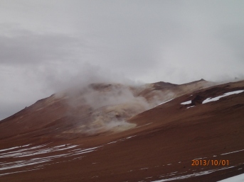Solfataras and Fumaroles mud and steam springs